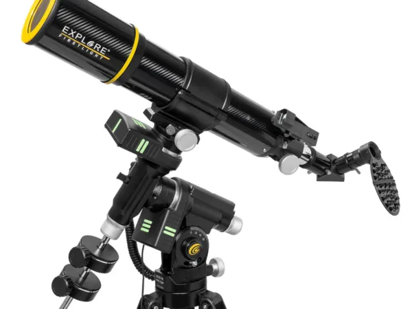 Telescopio ExploreScientific Refractor 80mm Fibra Carbono com montura GOTO Iexos-100