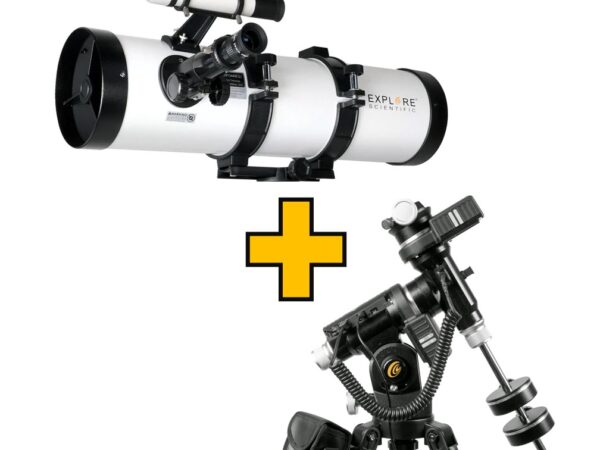 Telescopio Newtoniano Explore Scientific 134 F 4.9 con Montura GOTO Iexos 100-2